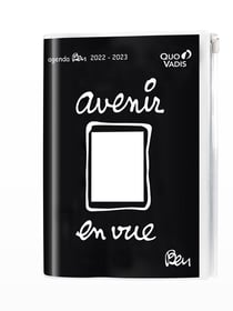 Agenda scolaire journalier 2022/2023 - Ben - 12 x 17 cm - Quo Vadis - Avenir en vue