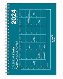 Kit agenda journalier 2024 à imprimer incluant calendrier annuel et  mensuel, planner quotidien & autres recharges d'organiseur A5 et A4 -   Portugal