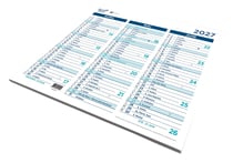 Calendrier 12 mois 2023/2024 - Maxiweek - 43 x 35 cm - Quo Vadis