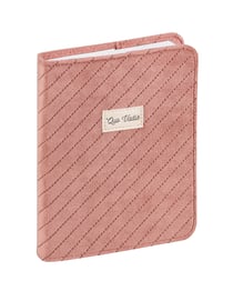 Agenda scolaire journalier 2024/2025 Quo Vadis - Rose poudré  - 12 x 17 cm - Colette