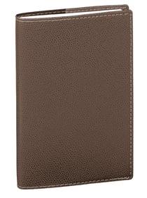 Agenda semainier 2024/2025 Quo Vadis - Marron - 21 x 27 cm - Président Club