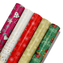 Papier Cadeau Noel Kraft, Rouleau Papier Cadeau Noël, Papier Kraft Rouleau  Emballage Couleur, épaisv Papier Cadeau