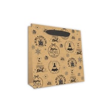 Sac cadeau Small Joyeux Noel Kraft 2024 - Edition cely
