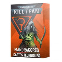 Cartes techniques - Kill Team : Mandragores - Warhammer 40,000