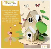 Boîte créative Maison de fées à construire Avenue Mandarine
