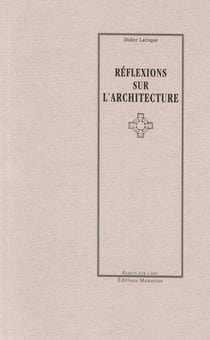 Réflexions sur l'architecture