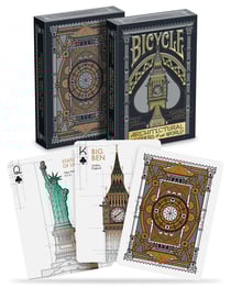 Bicycle - Jeu de cartes Ultimates - Architectural - 10021781