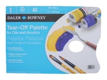 Palette pelable huile 21x29.7A4 90g 40 feuilles