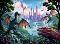 Puzzle 300 pièces XXL - Dragon magique - Ravensburger
