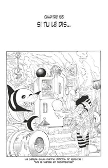 One Piece édition originale - Chapitre 185 - Si tu le dis...