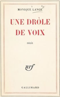 Une drôle de voix