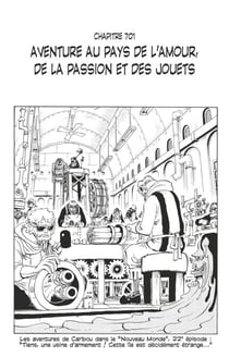 One Piece édition originale - Chapitre 701 - Aventure au pays de l'amour, de la passion et des jouets