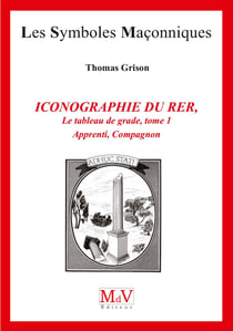 N.83 Iconographie du rite écossais rectifié 1 - les tableaux de grade apprenti compagnon n° 82