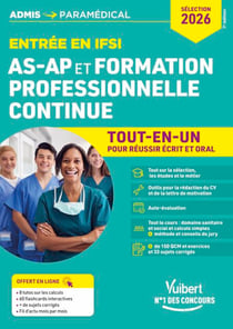 Entrée en IFSI pour AS-AP et formation professionnelle continue (FPC) - Tout-en-un - Fil d'actualité offert - Sélection 2026