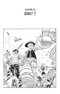 One Piece édition originale - Chapitre 30 - Great !!