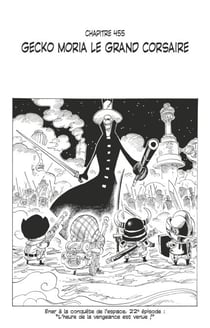 One Piece édition originale - Chapitre 455 - Gecko Moria le grand corsaire