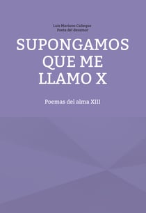 Supongamos que me llamo X - Poemas del alma XIII