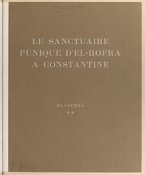 Le sanctuaire punique d'El-Hofra à Constantine - Planches