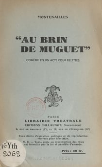 Au brin de muguet - Comédie en un acte pour fillettes