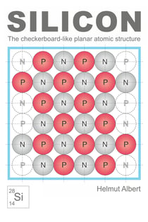 Silicon - The checkerboard-like planar atomic structure
