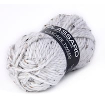 Pelote de fil à tricoter - Plassard - Cascade Tweed - Gris 10