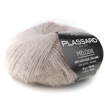 Fil à tricoter Plassard - Mélodie - Sable 58