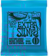 Ernie Ball - Cordes pour guitare électrique - EP02225 Slinky Extra light