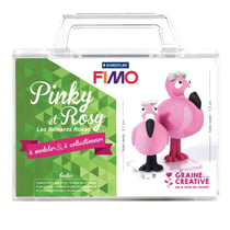 Kit figurine Fimo - Pinky et Rosy