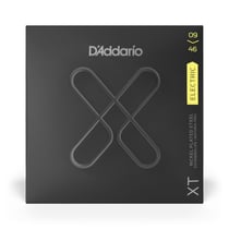 D'Addario - XTE0946, XT Electric Acier nickelé, Super Light Top/Regular Bottom, 09-46