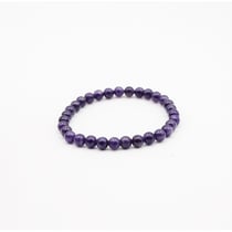 Bracelet - 6 mm - Amethyste