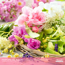 Calendrier 2026 Pictura - Parfum de fleurs - 30 x 30 cm