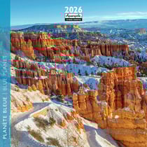 Calendrier 2026 Pictura - Planète bleue - 16 x 16 cm
