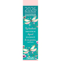 Calendrier marque-pages 2026 Pictura - Illustrations Citations