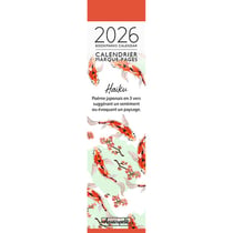 Calendrier marque-pages 2026 Pictura - Illustrations Haiku
