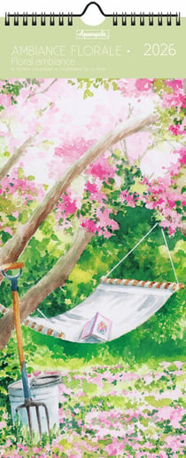 Calendrier 2026 Pictura - Ambiance florale