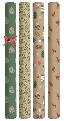 Pictura - Papier cadeau kraft