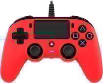 Manette filaire NACON rouge pour Playstation 4