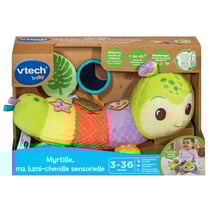 Peluche sensorielle Myrtille, ma lumi-chenille - VTech