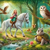 Enchanted Characters &amp; Imagination. - The Quest for the Enchanted Waterfall, #6