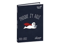 Agenda scolaire journalier 2021/2022 - Shaman phoque - 12x17 cm - Quo Vadis