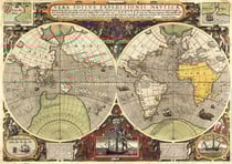 Old map - Puzzle de 6000 pièces - Collection High Quality - Clémentoni