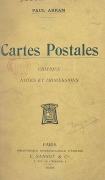 Cartes postales - Critique, notes et impressions, nouvelle