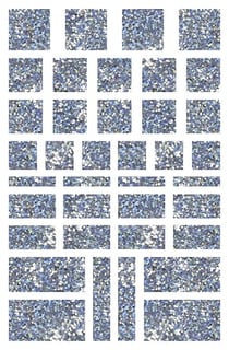 Gommettes Holographiques A6 - 20 planches de 1065 stickers - 10,5x16cm