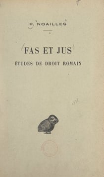 Fas et jus - Études de droit romain