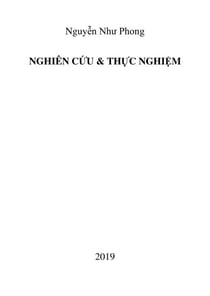 Nghiên Cứu & Thực Nghiệm