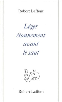Léger étonnement avant le saut