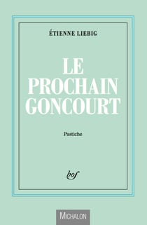 Le prochain Goncourt
