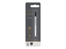Recharge stylo roller Quink Parker - noir - pointe moyenne