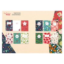 Carte double - My christmas print