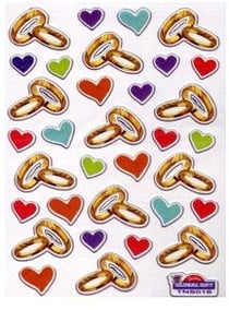 Stickers 7,5x10 cm - Alliance Coeur Coloré 